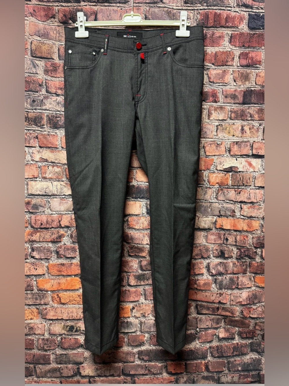 Kiton 5 Pocket Pants super 130s 34*30